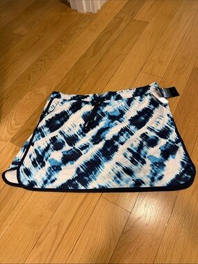 PGA Tour Blue and White Tie-Dye Skort